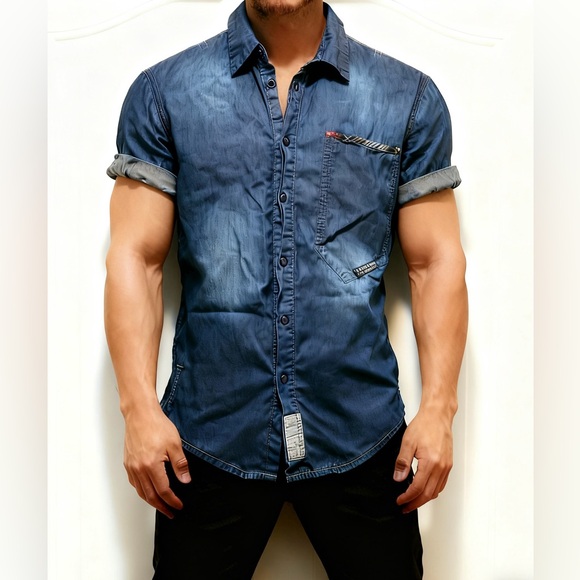 Scotch & Soda short sleeve shirt - Picture 1 of 8